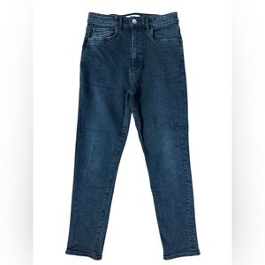 REVTOWN Women's Classic Black Straight Leg Jeans